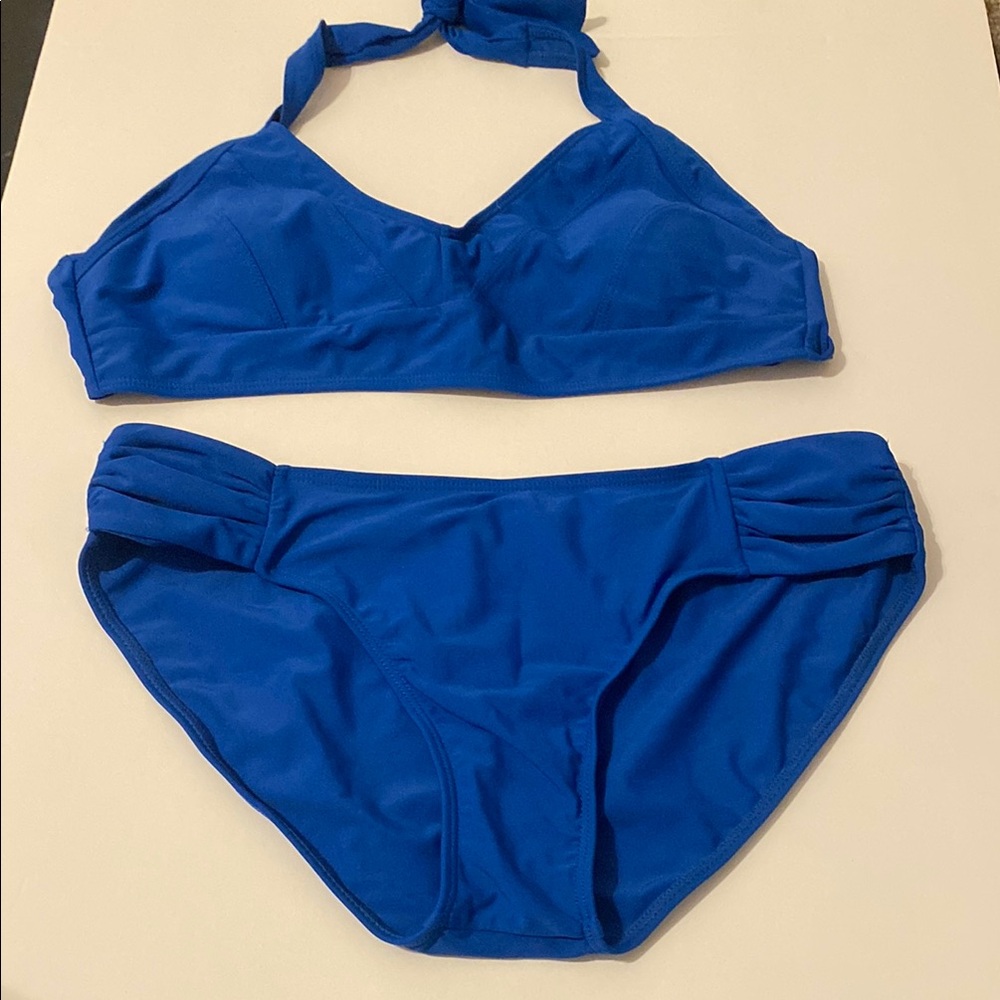Vibrant Blue Bikini Set